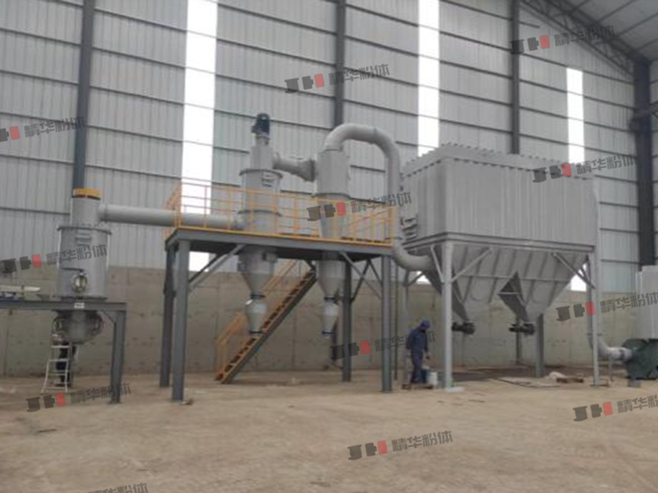 碳化硅气流粉碎机--河北某公司